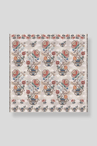 Silk scarf in Agapi heritage floral print